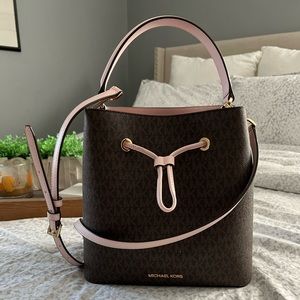 Pink Michael kora crossbody